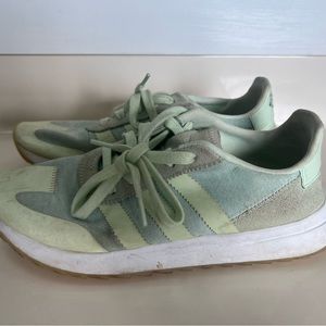 Mint green Adidas retro sneaker